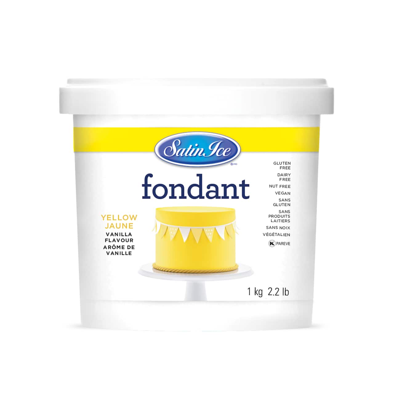 Fondant le choix des professionnels de Satin Ice, 1 kg